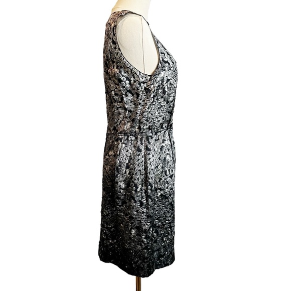 Lanvin Silk Blend Diamond Print Dress - Picture 3 of 16